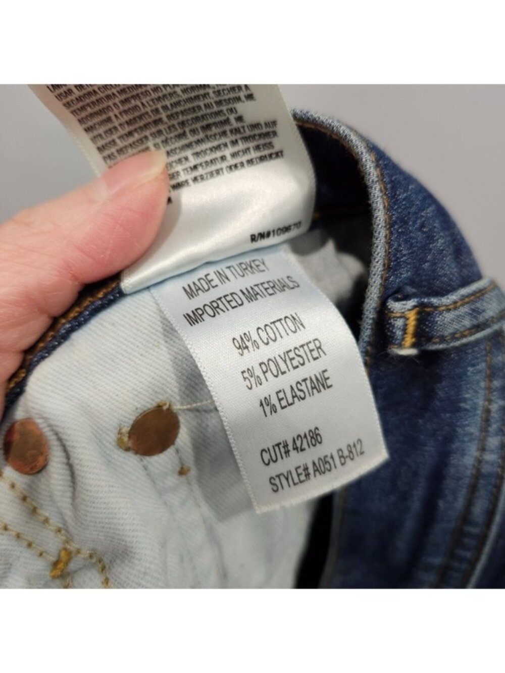 Agolde Roxanne Super High Rise Skinny - Picture 6 of 6